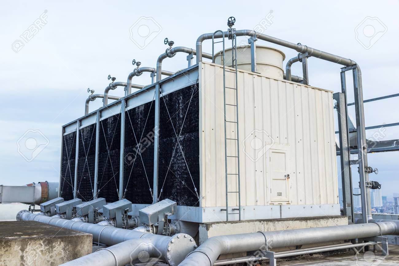 Industrial cooling tower